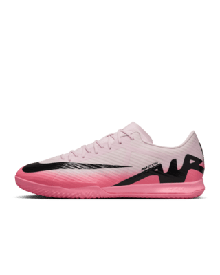 Pink soccer indoor shoes hotsell